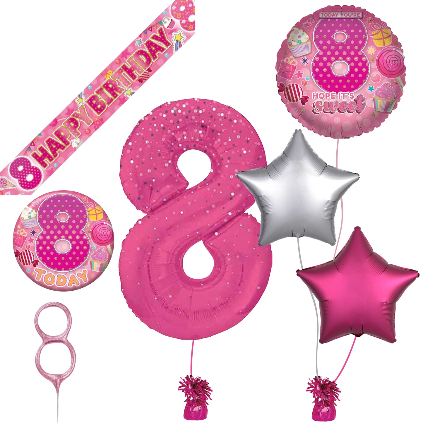 8TH BIRTHDAY GIRL BUNDLE