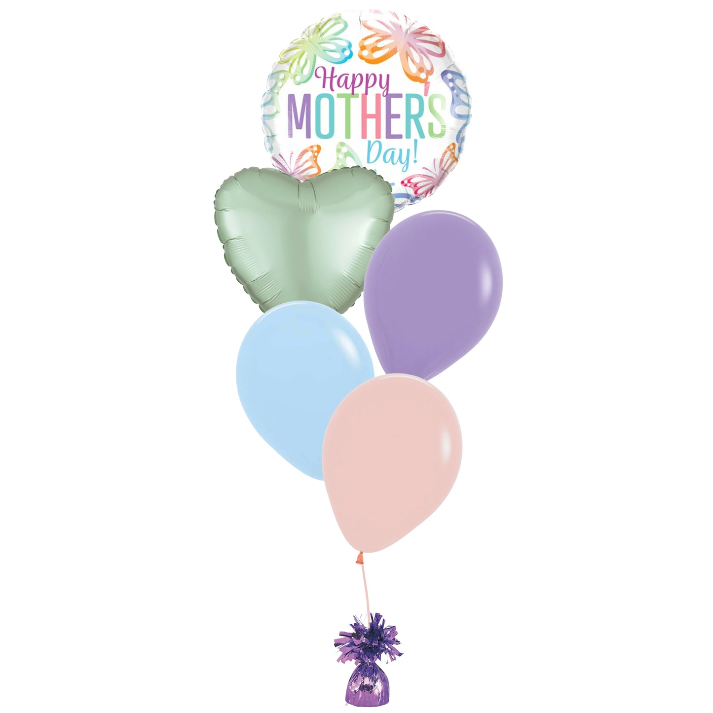 Pastel Mix Mother's Day Balloon Bundle