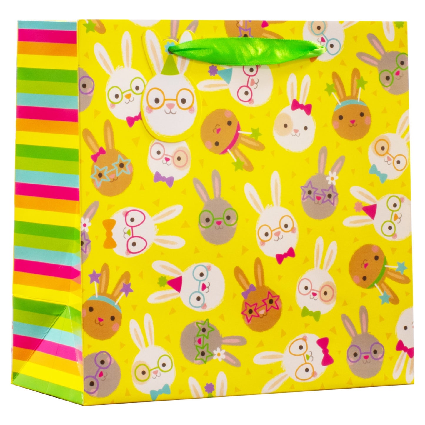EASTER BUNNIES PRINT MEDIUM GIFT BAG