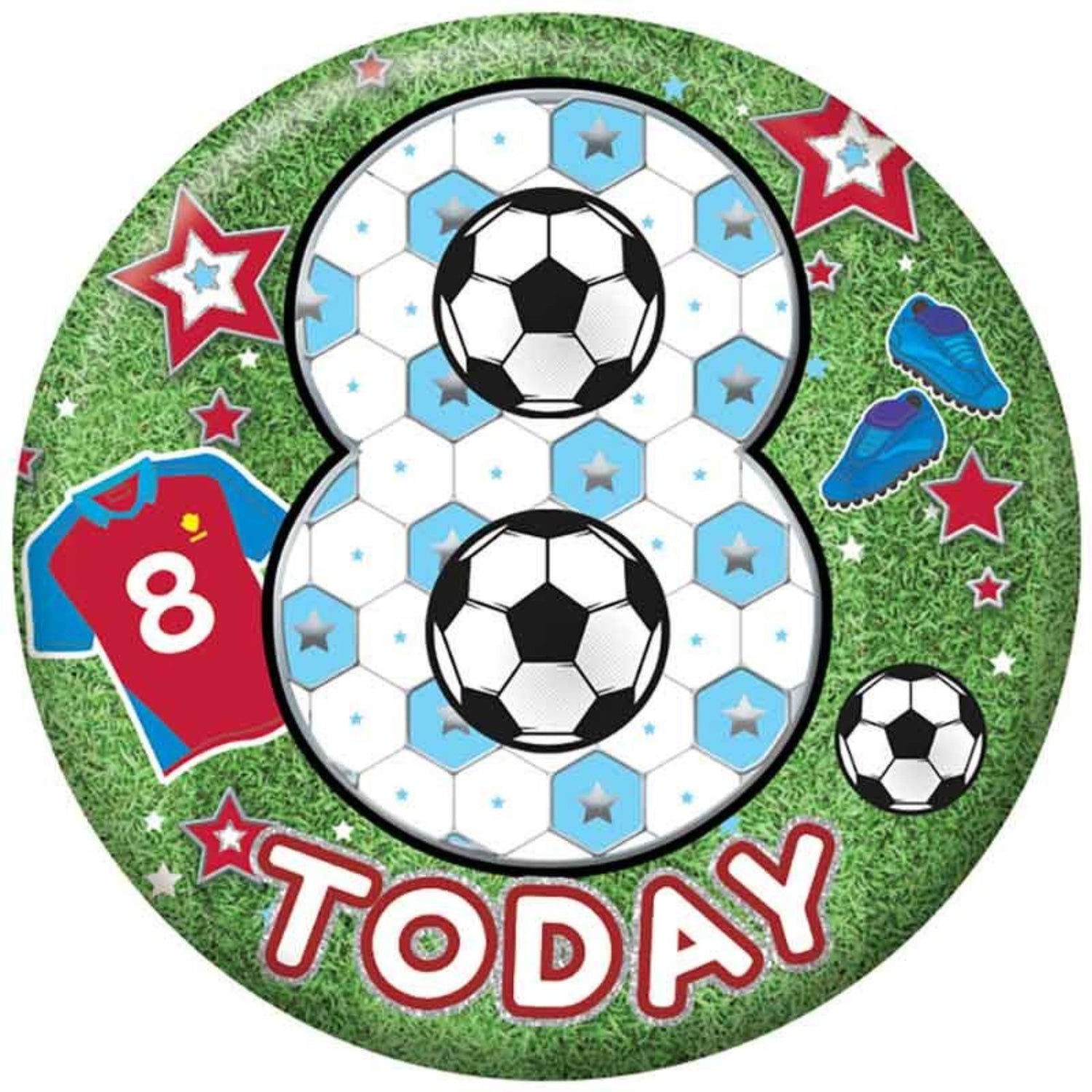 8th Birthday Badges