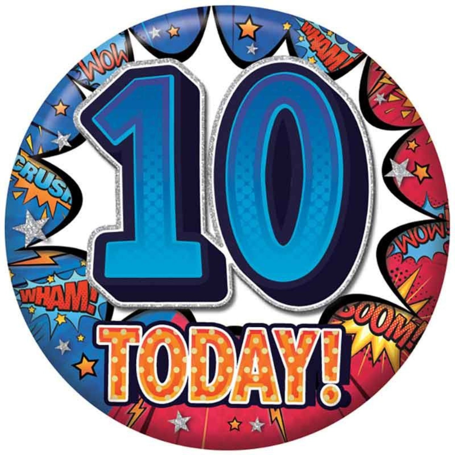 10th Birthday Badges