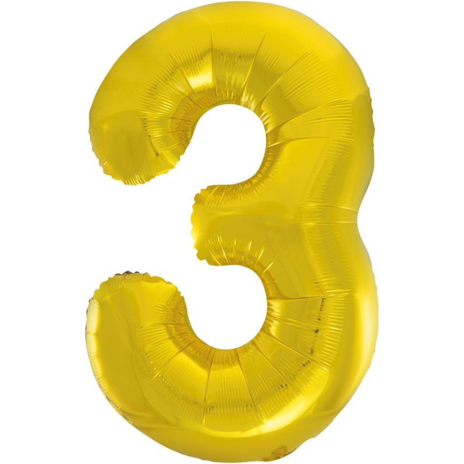 Giant Number '3' Balloons