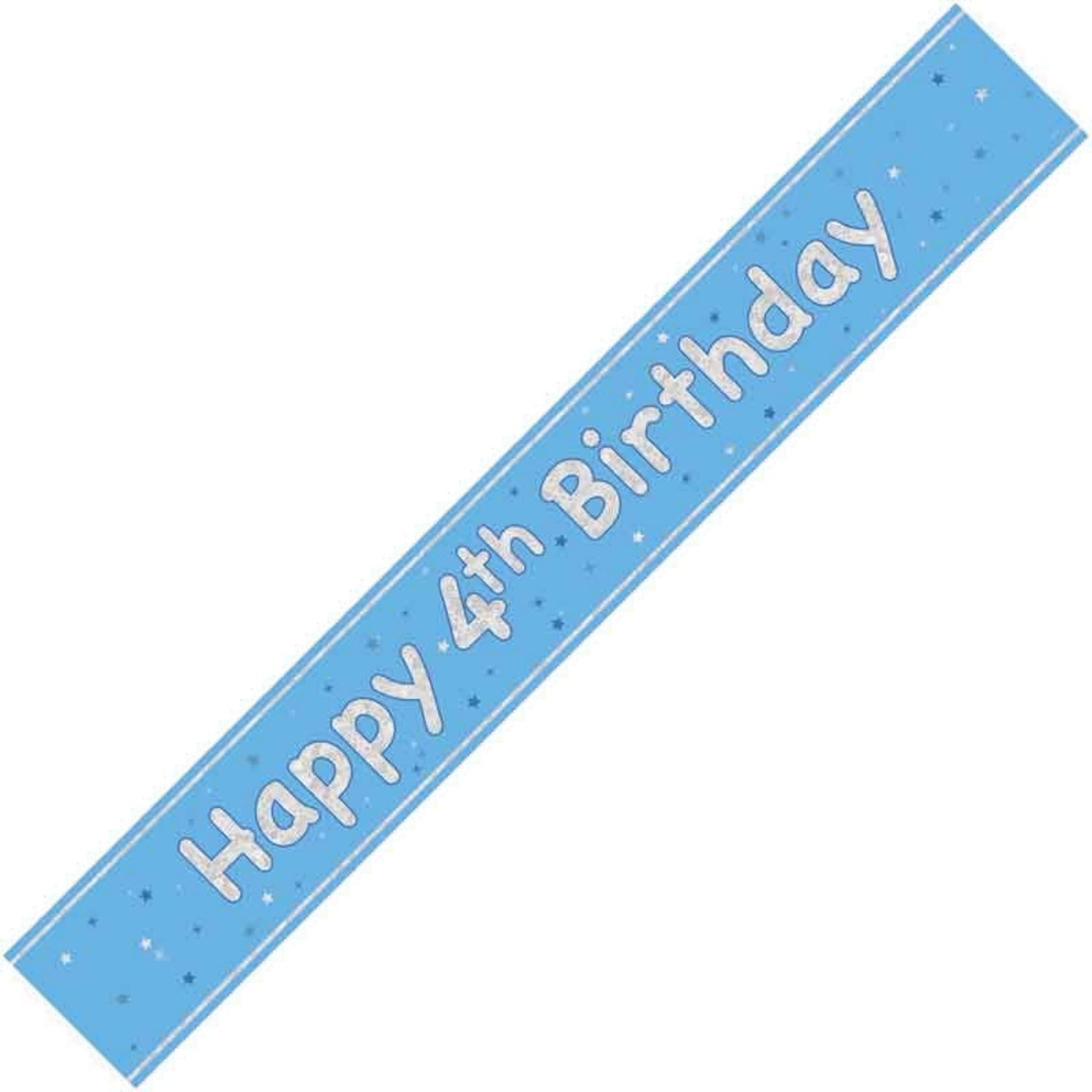 4th Birthday Banners