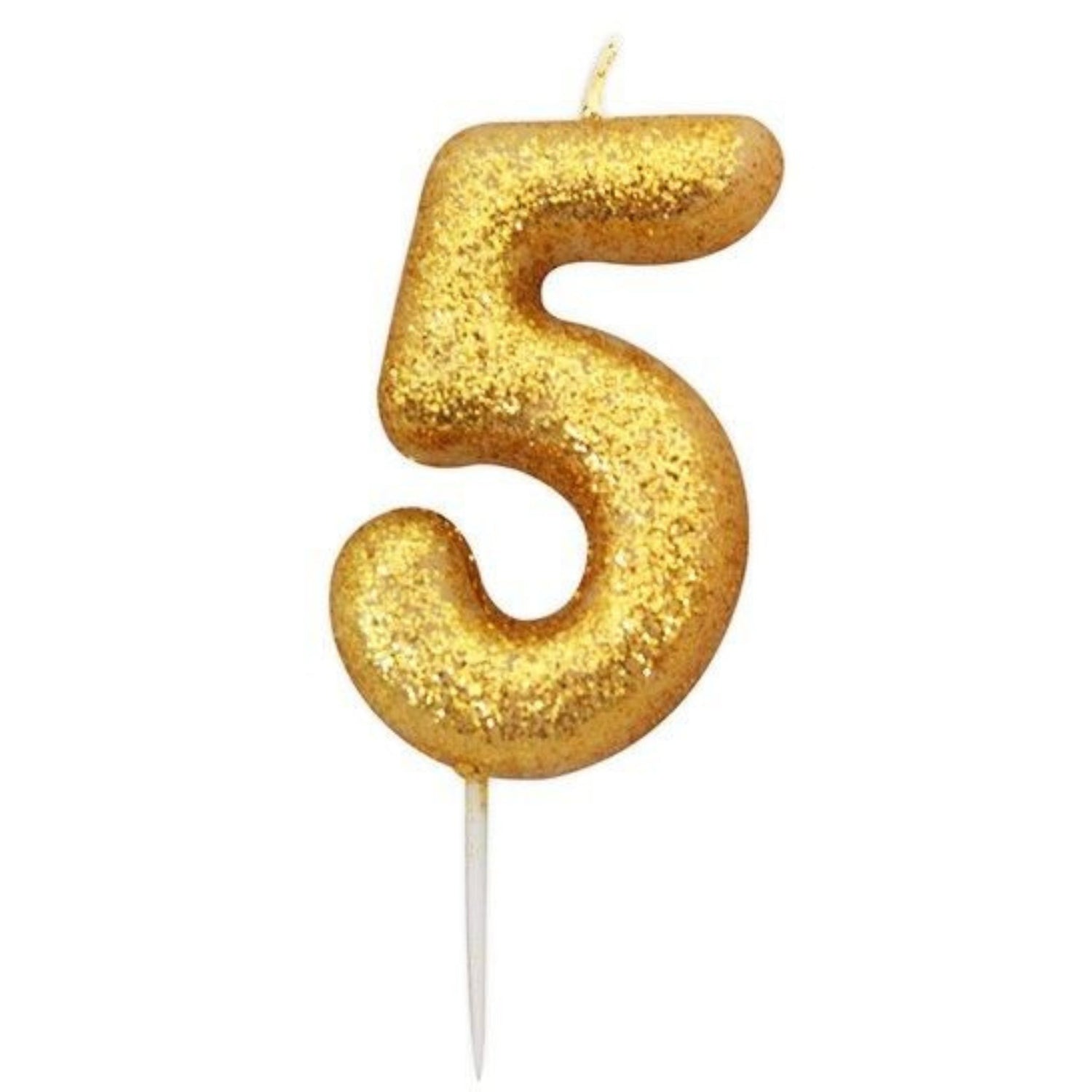 Number '5' Candles