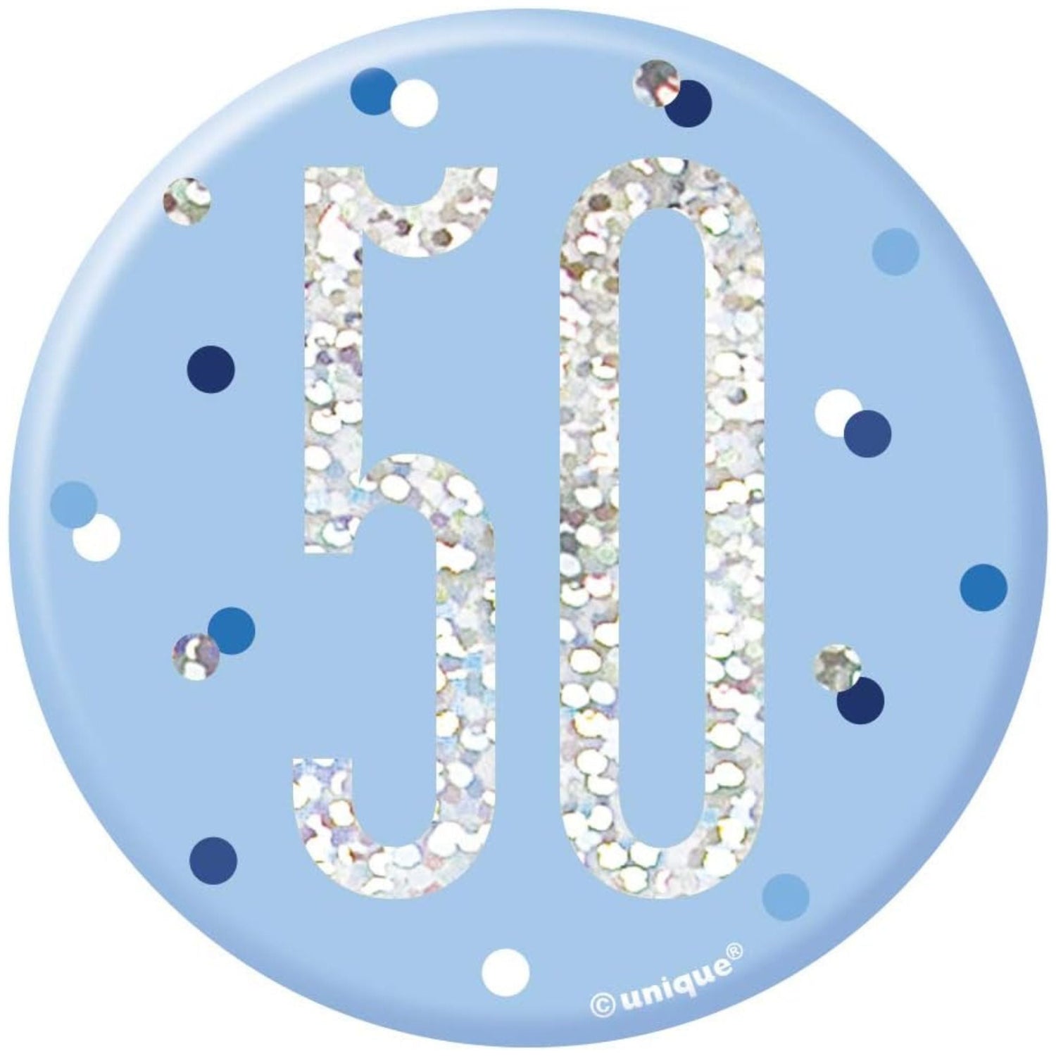 50th Birthday Badges