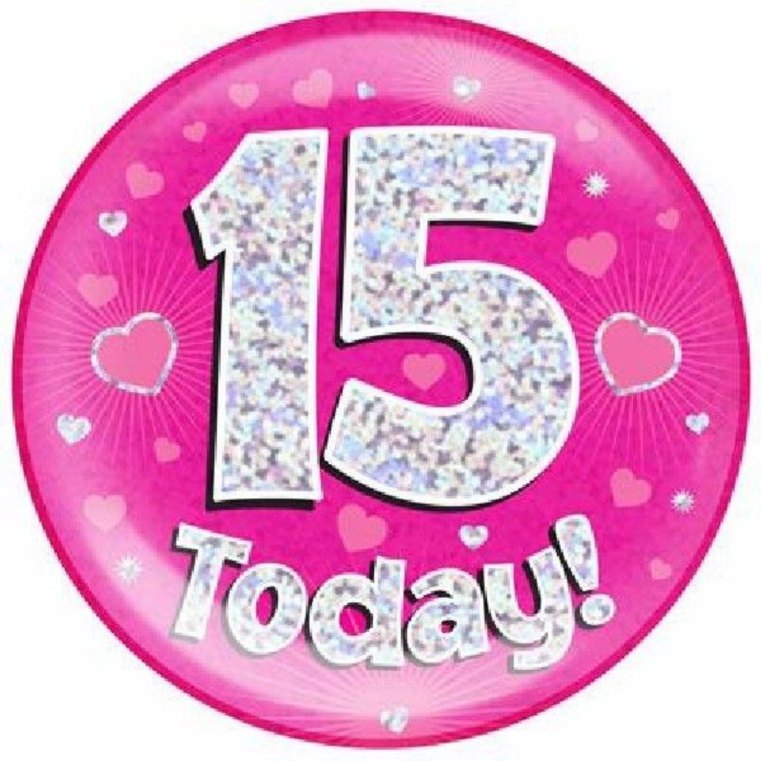 15th Birthday Badges