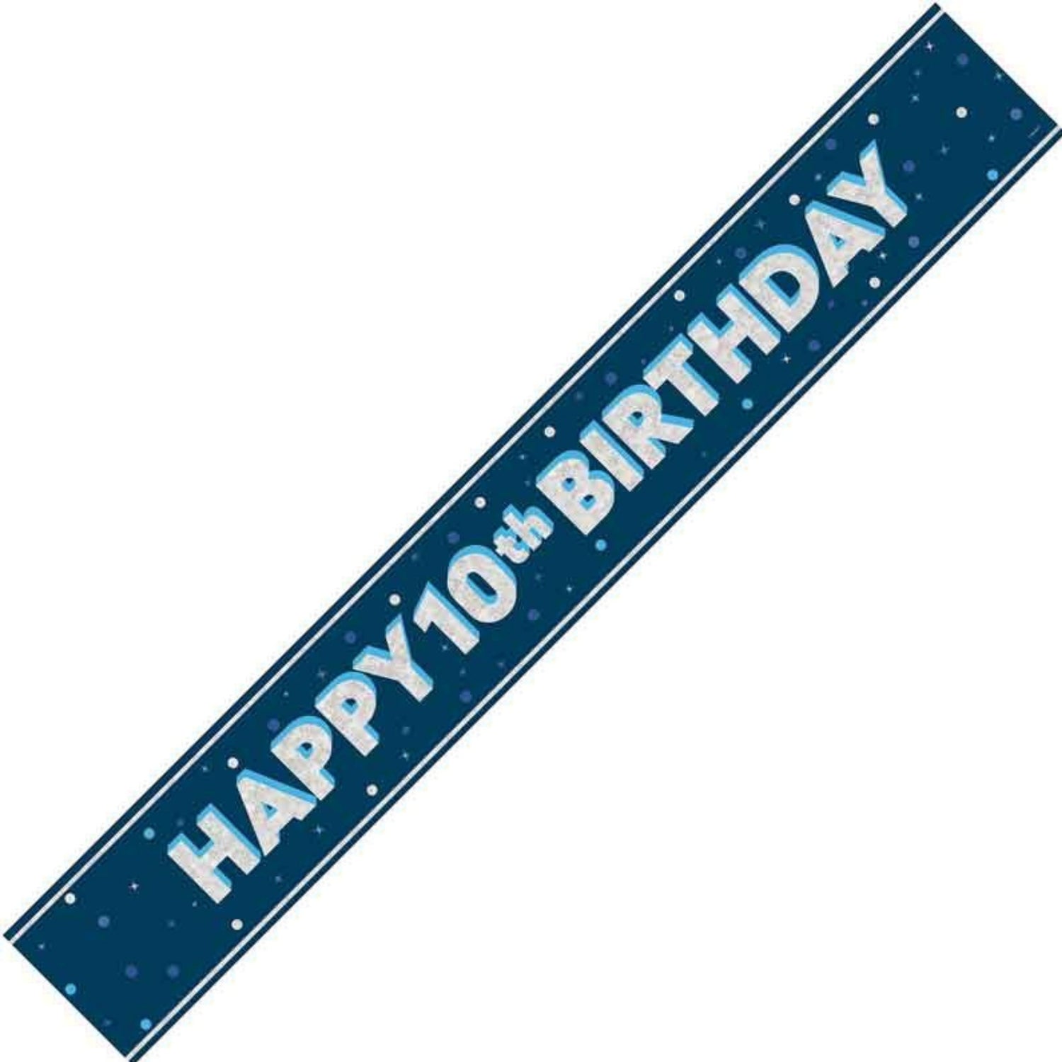 10th Birthday Banners