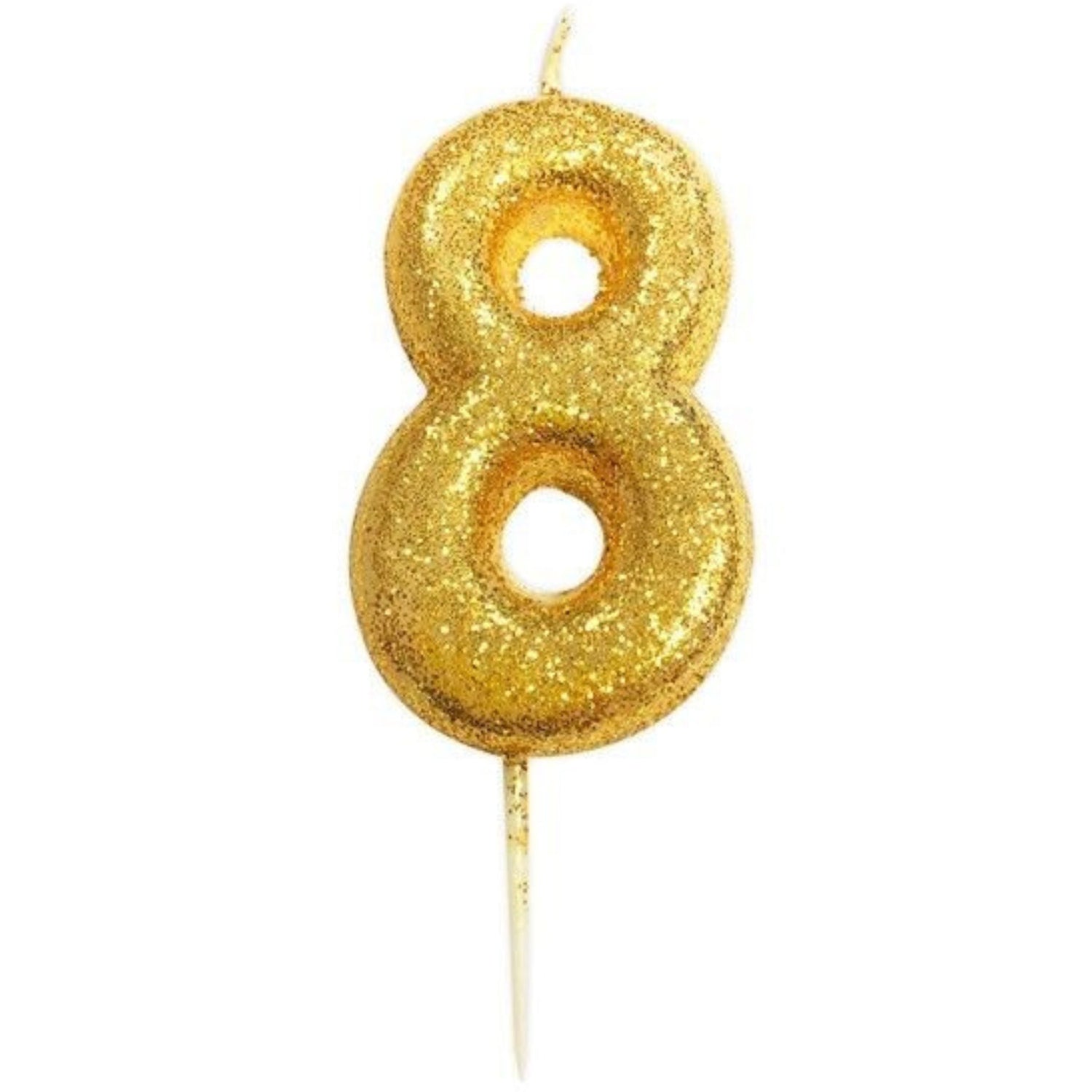 Number '8' Candles
