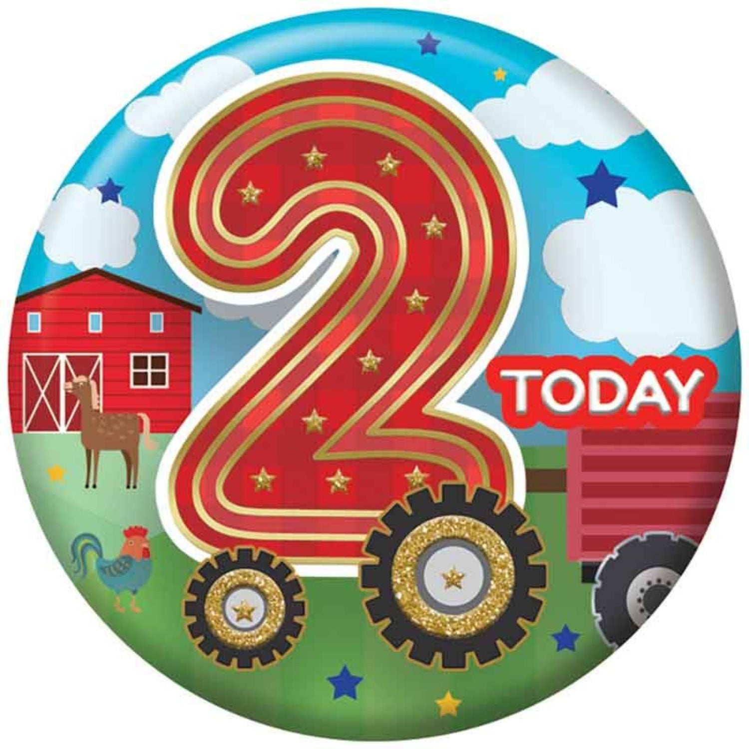 2nd Birthday Badges