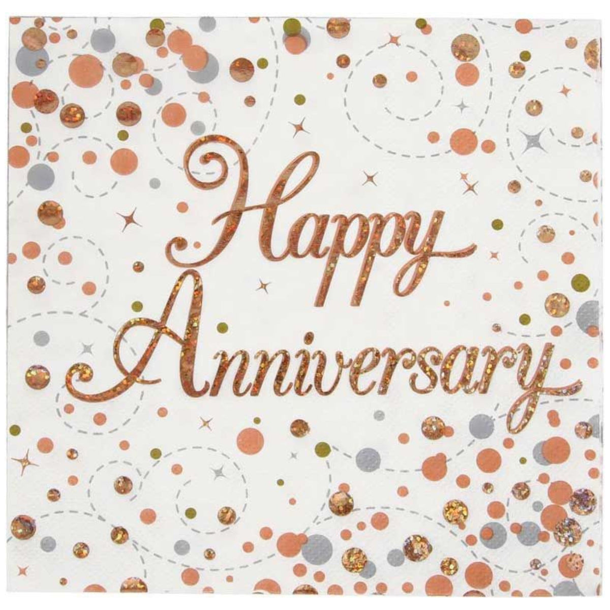 Wedding Anniversary Tableware