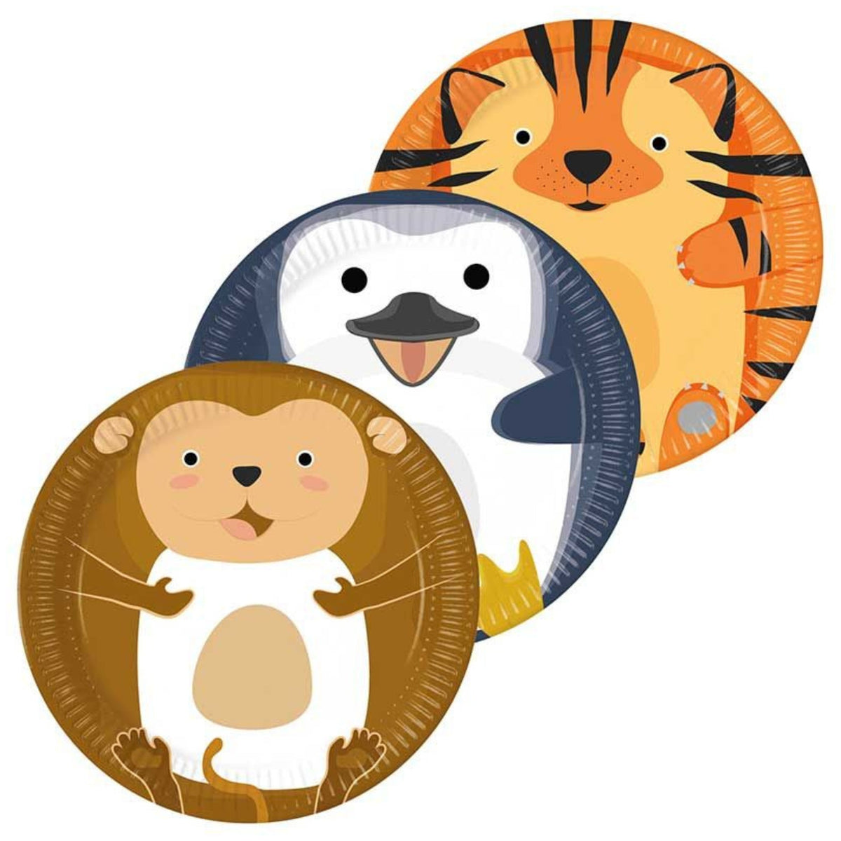 Zoo Animals Partyware