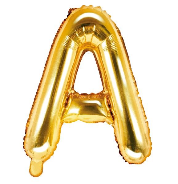 Air Fill Letters - Gold