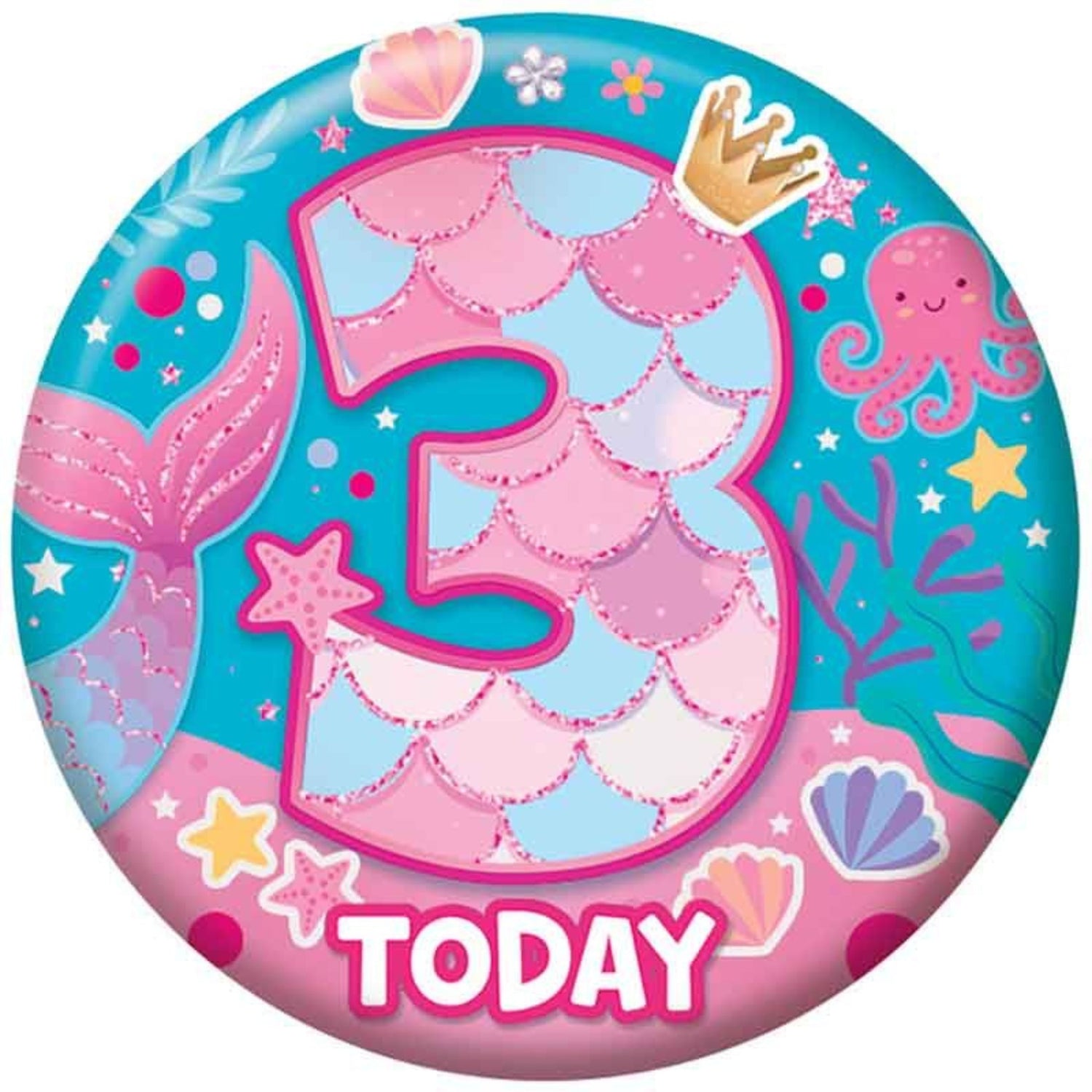 3rd Birthday Badges