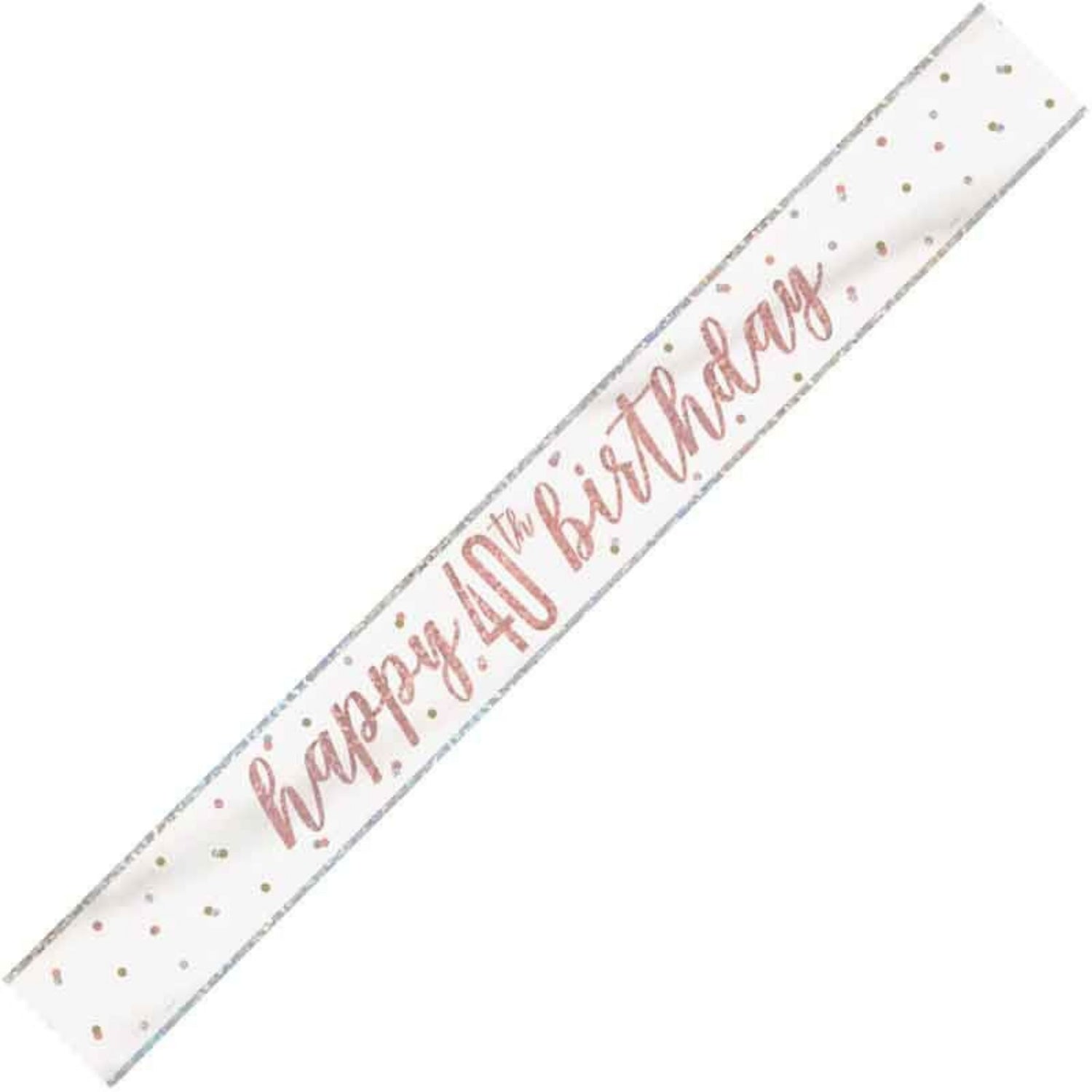 40th Birthday Banners