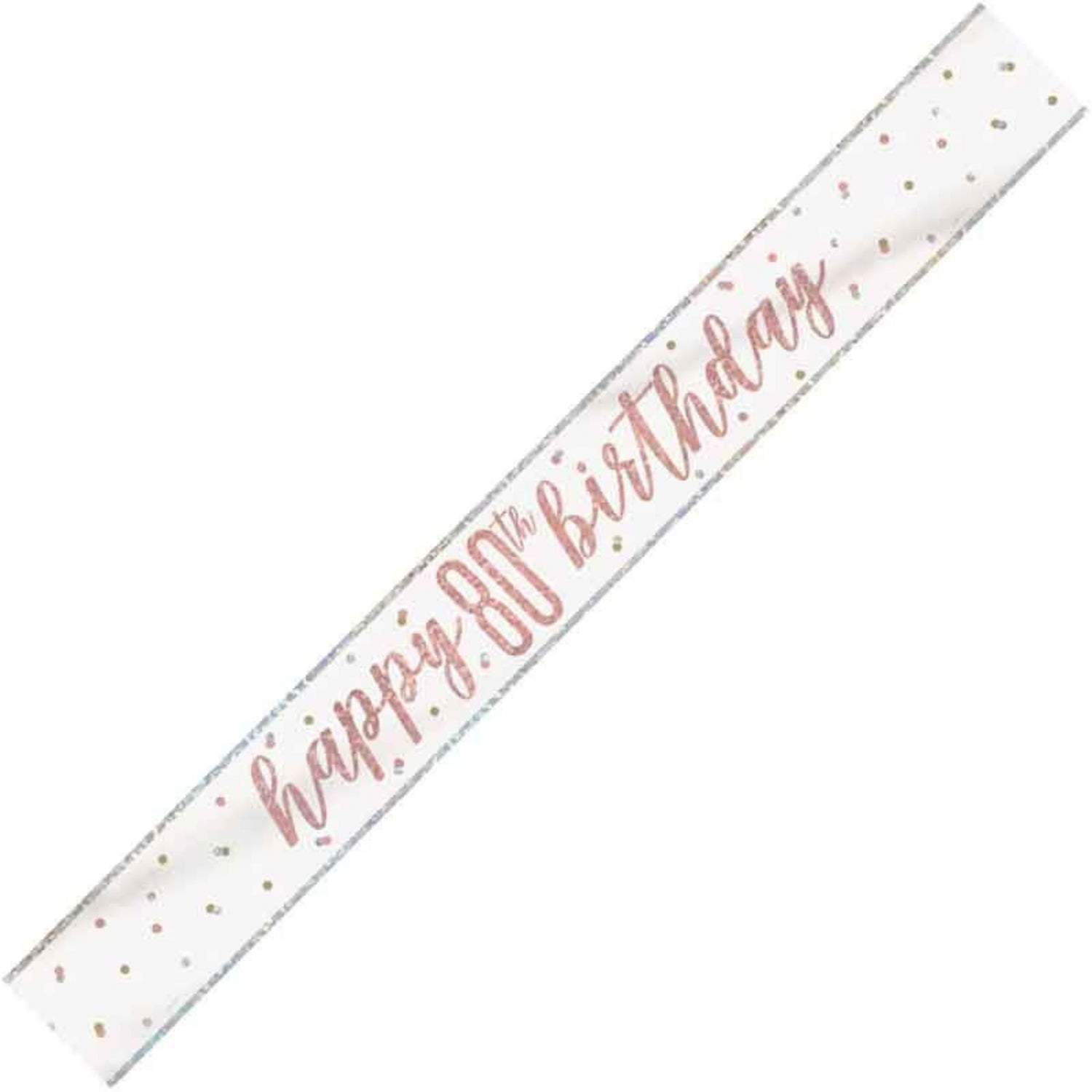 80th Birthday Banners