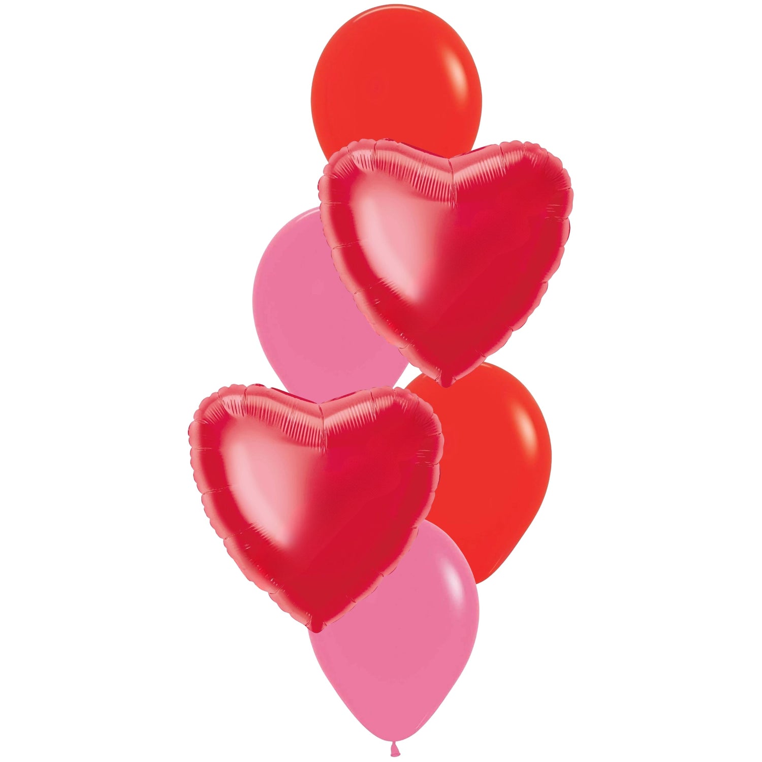 Valentine's Balloon Cluster