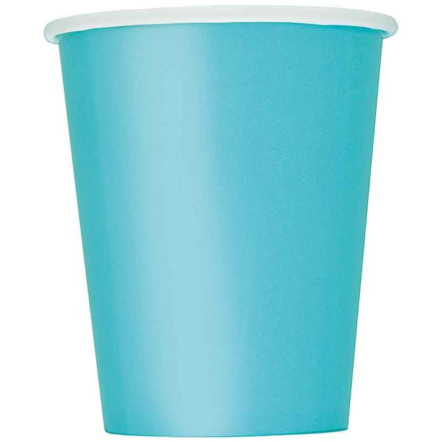 TERRIFIC TEAL PAPER CUPS (266ml - 14 PACK)