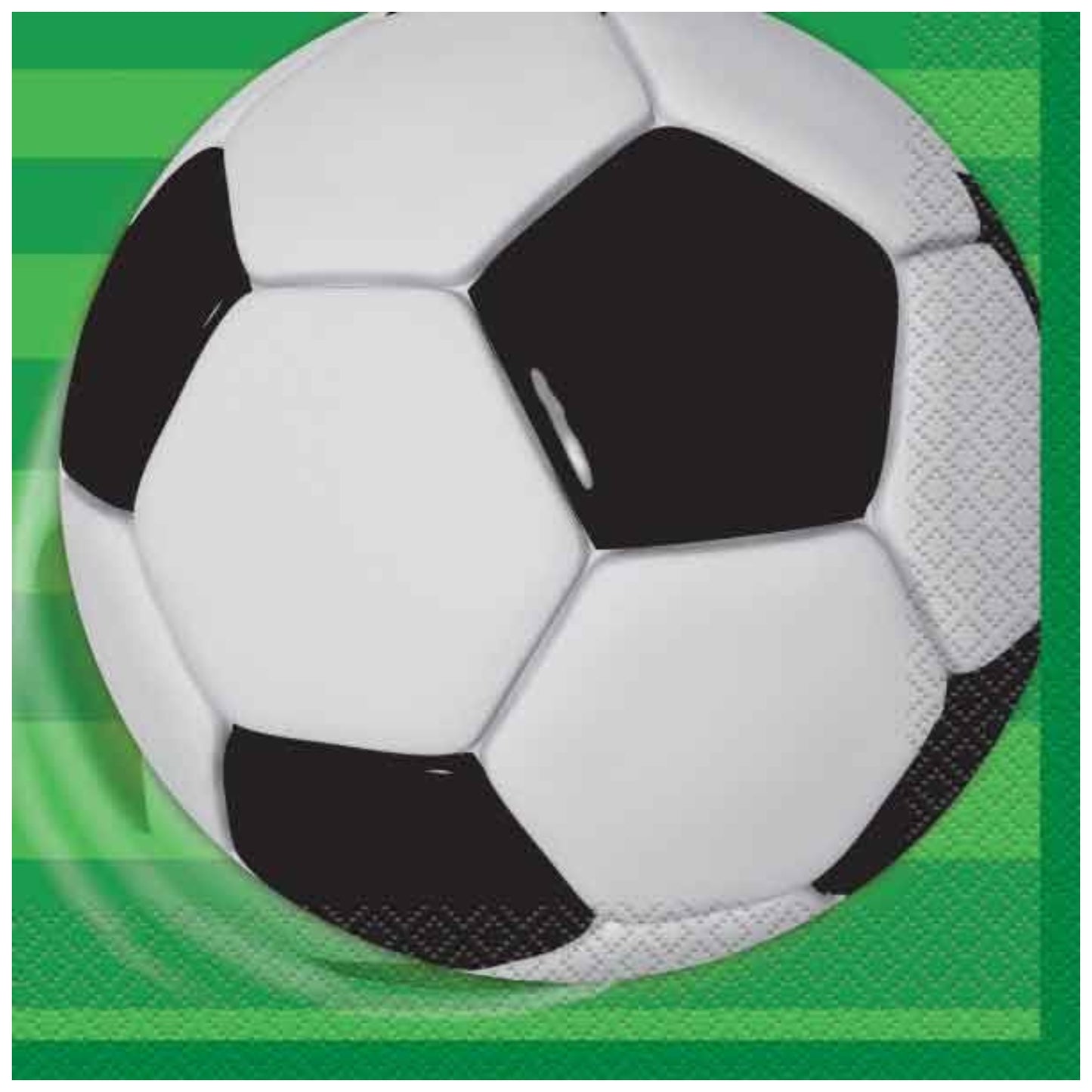 3D FOOTBALL NAPKINS (16 PACK)