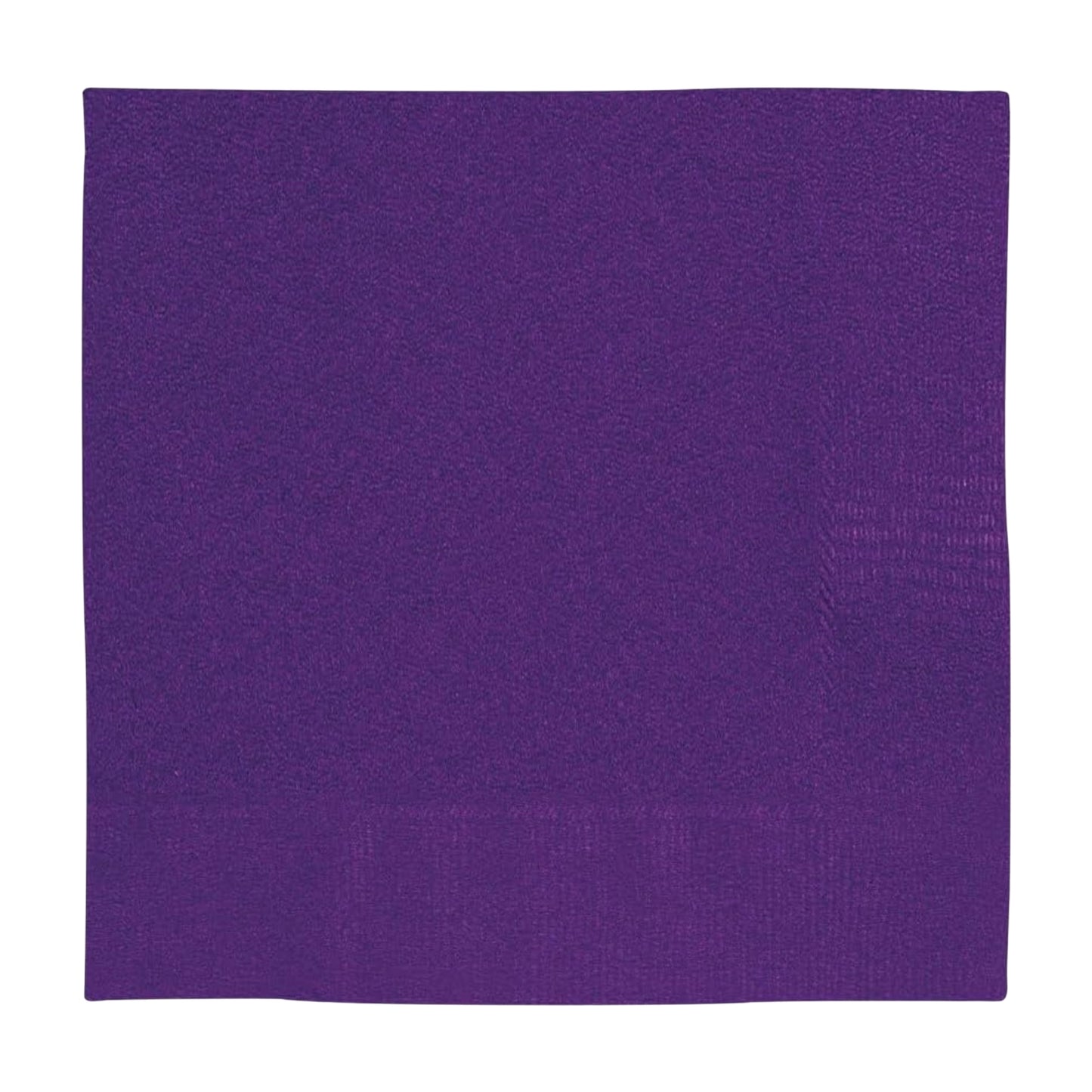 DEEP PURPLE BEVERAGE NAPKINS (13cm - 20 PACK)