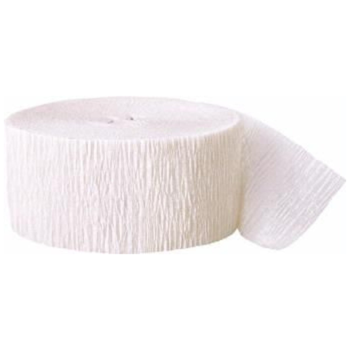 81ft / 25m WHITE CREPE STREAMER