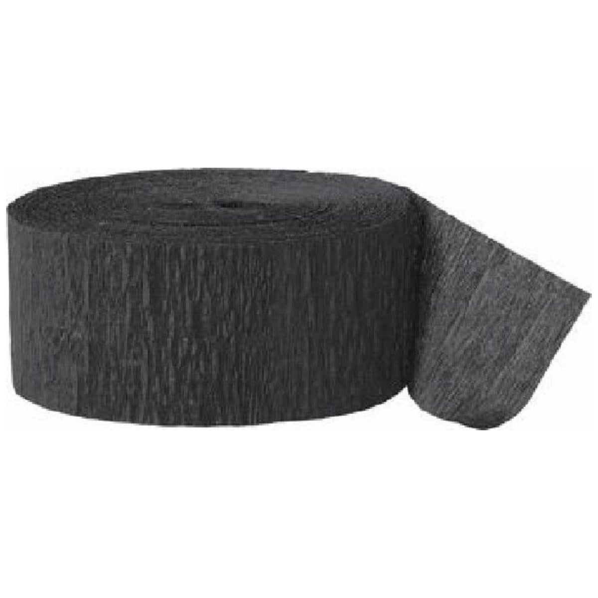81ft / 25m BLACK CREPE STREAMER