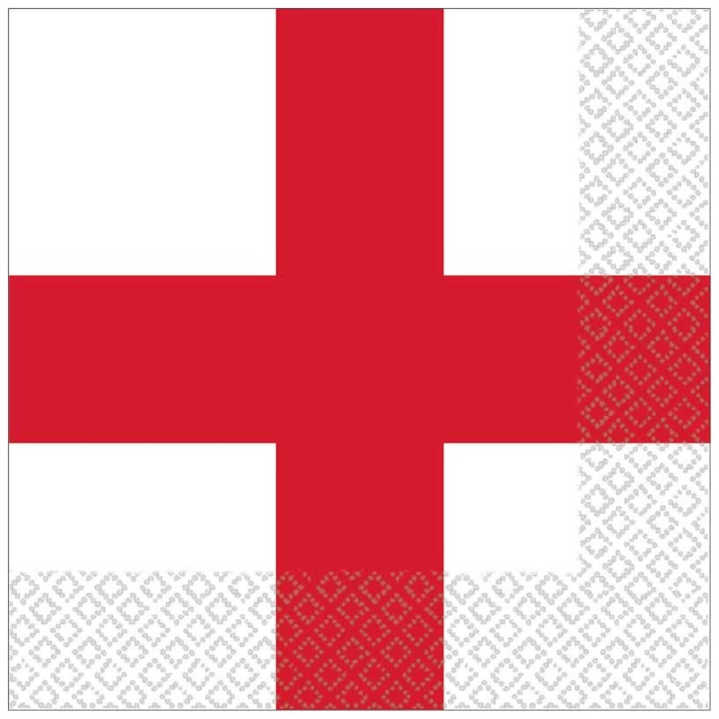 ENGLAND FLAG PAPER NAPKINS (16 PACK)