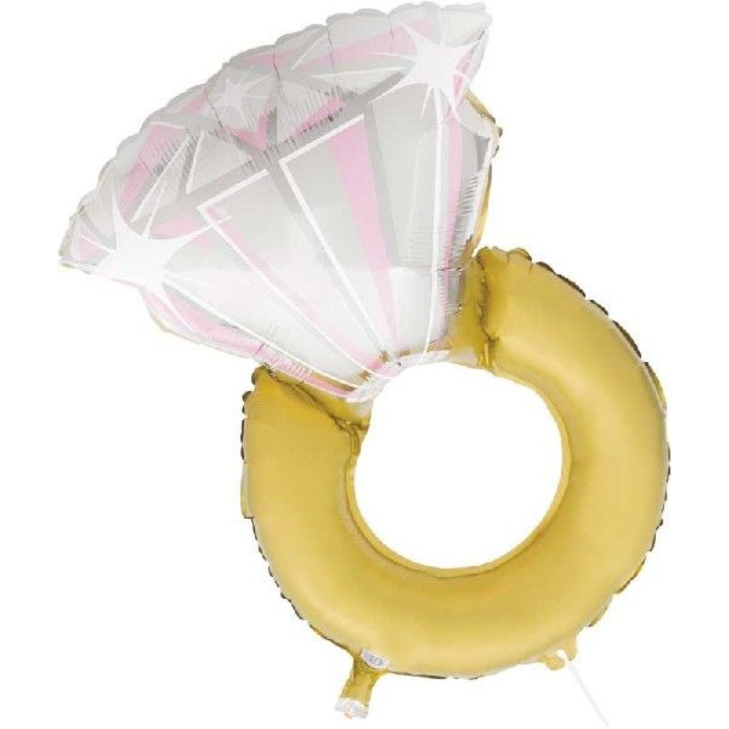 32"/ 81cm DIAMOND RING SUPERSHAPE FOIL BALLOON
