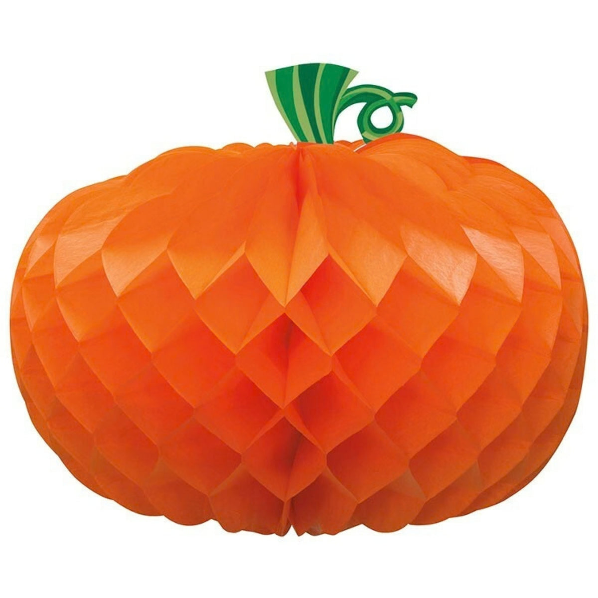 HONEYCOMB PUMPKIN HALLOWEEN TABLE DECORATION