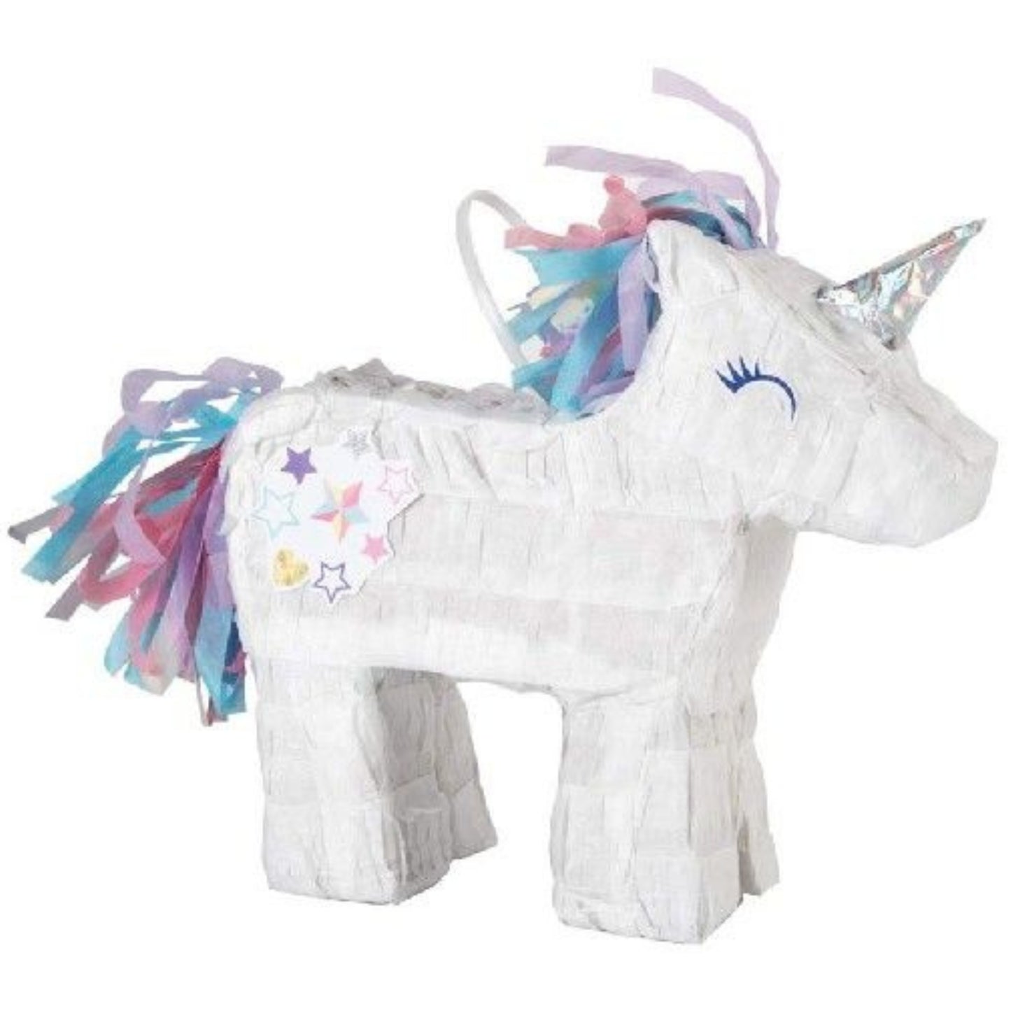 MINI UNICORN PINATA FAVOUR DECORATION (18cm)