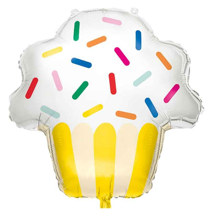 29"/ 74cm CUPCAKE SUPERSHAPE FOIL BALLOON