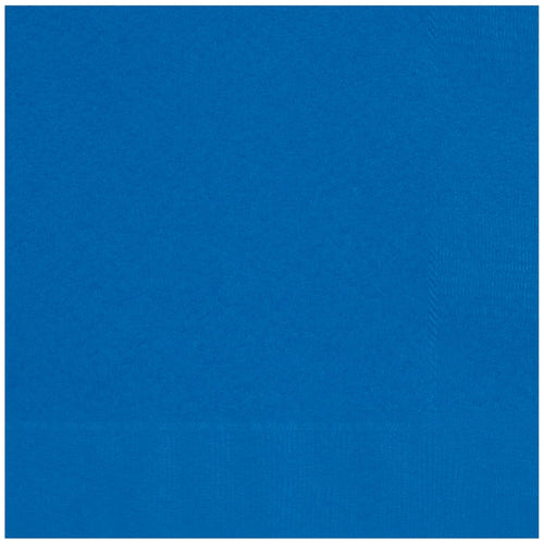 `ROYAL BLUE LUNCHEON NAPKINS (17cm - 50 PACK)