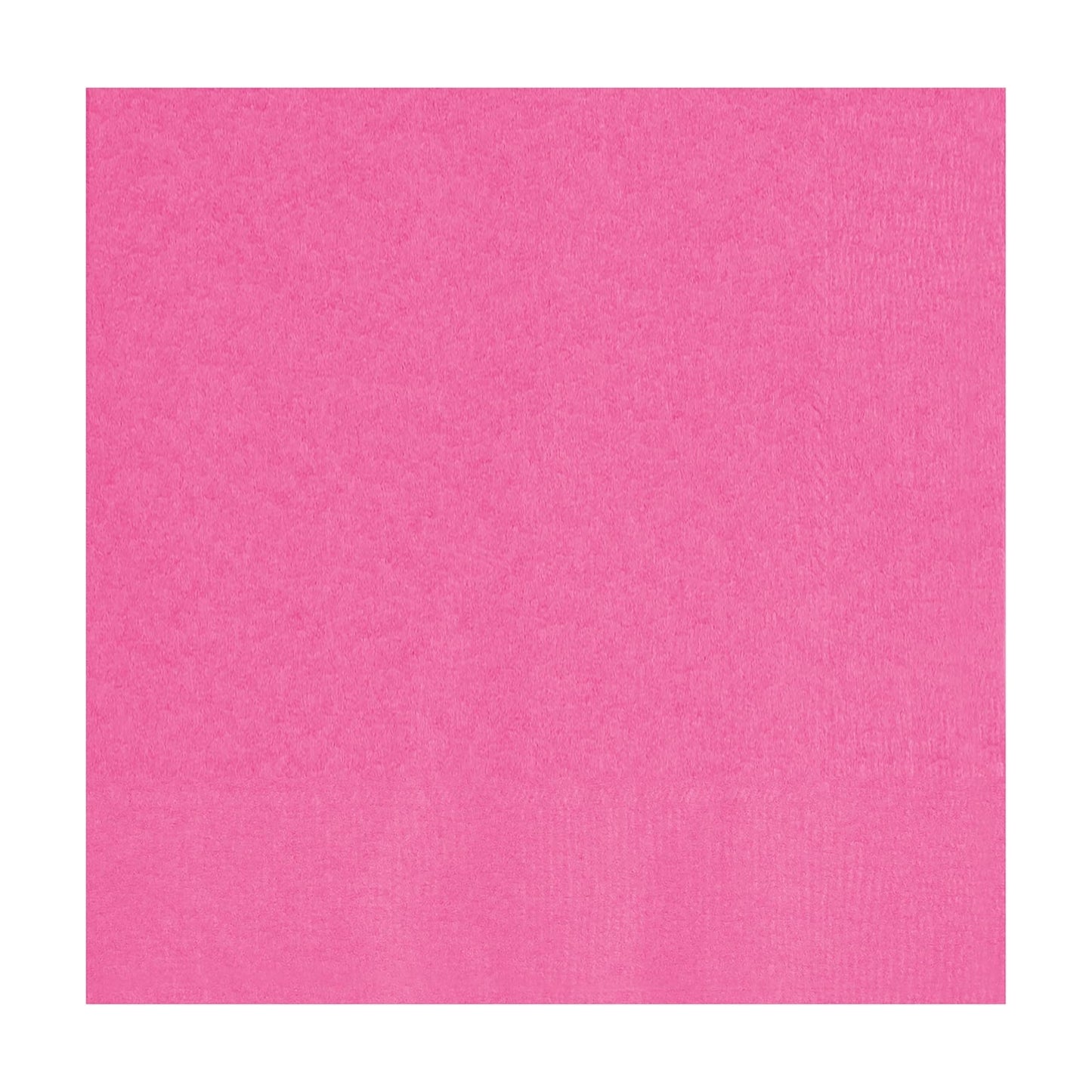 HOT PINK BEVERAGE NAPKINS (13cm - 20 PACK)
