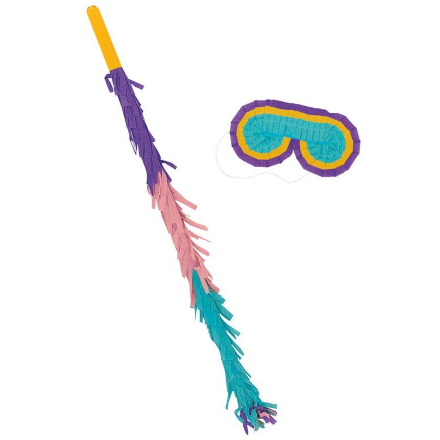 20"/ 50cm PINATA STICK AND BLINDFOLD