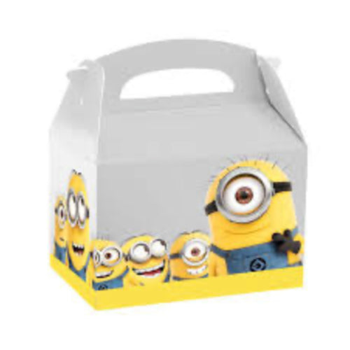 MINIONS PARTY BOXES (4 PACK)