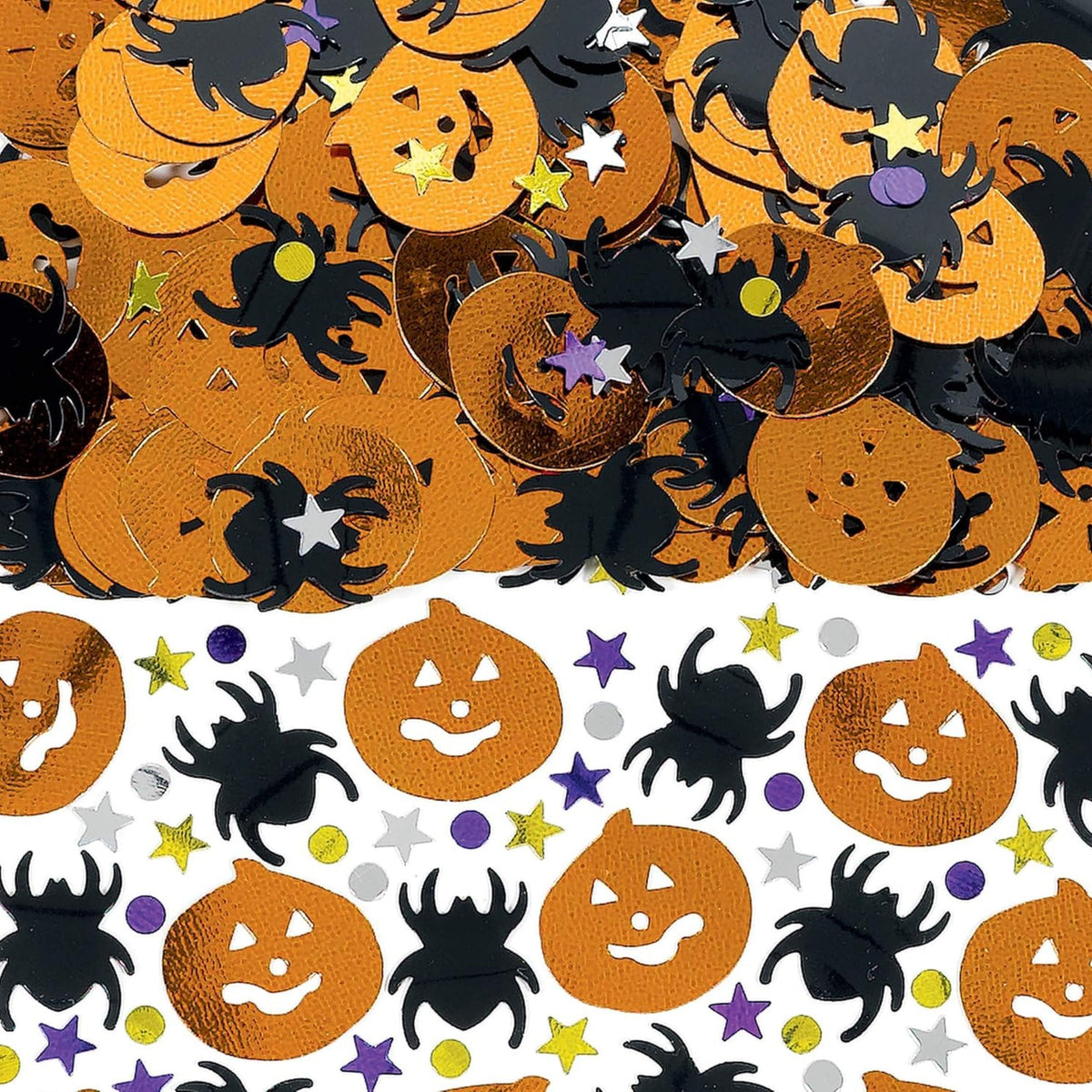 PUMPKIN & SPIDER HALLOWEEN CONFETTI (14g)
