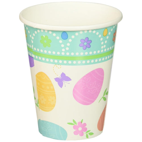 HAPPY EASTER PAPER CUPS (8 PACK)