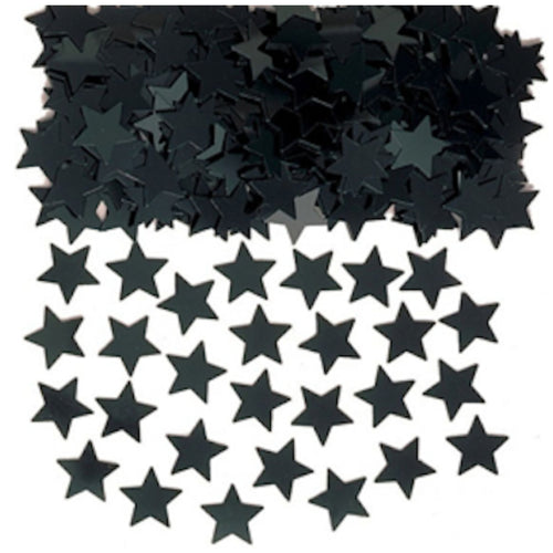 BLACK STARS CONFETTI (14g)