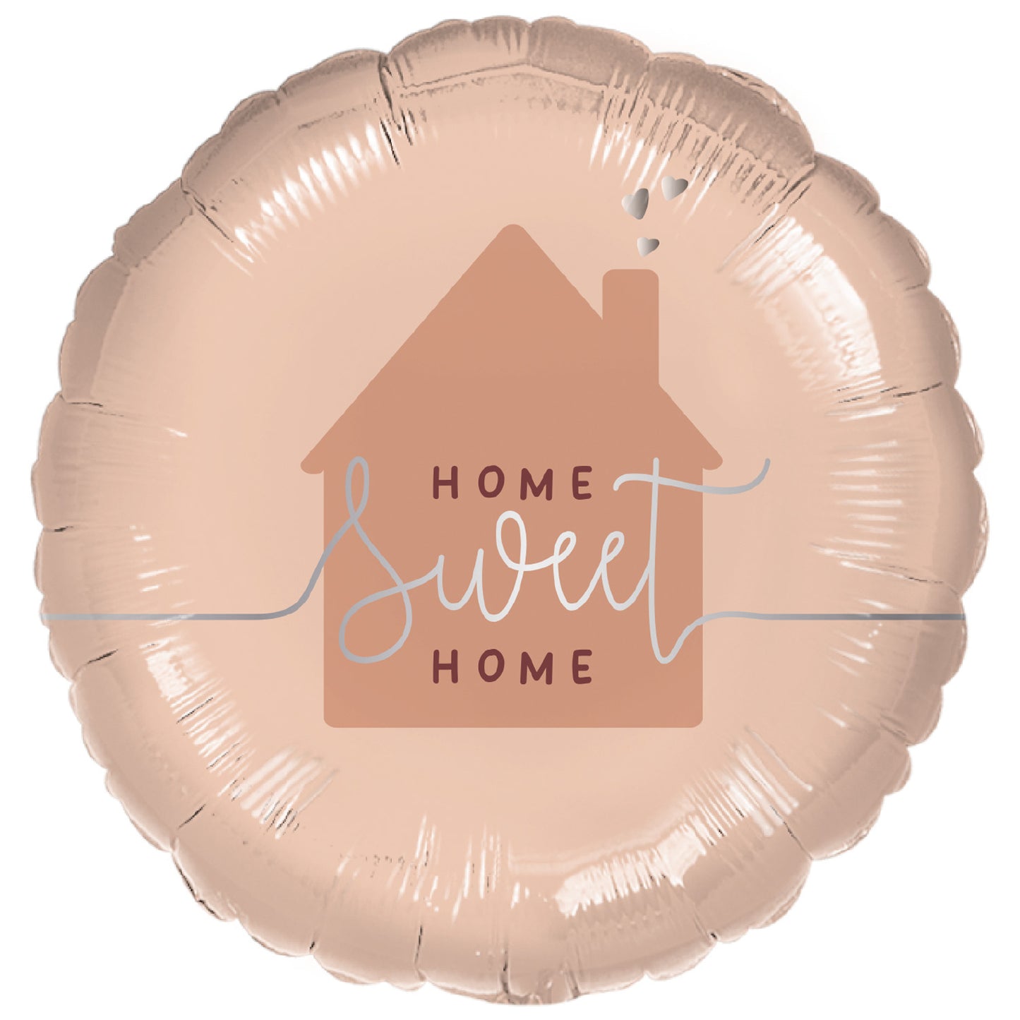 18"/ 46cm HOME SWEET HOME ROUND FOIL BALLOON