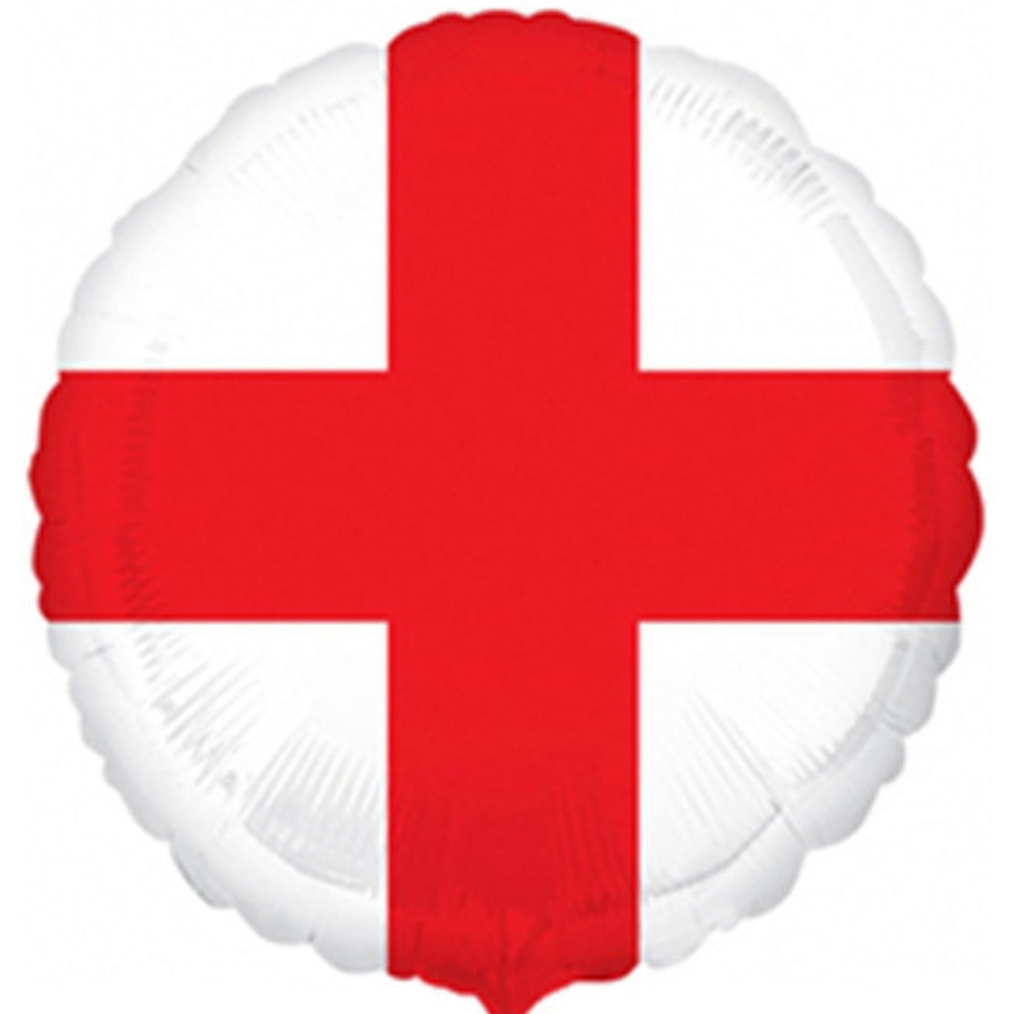 18"/ 46cm ROUND ENGLAND FLAG FOIL BALLOON