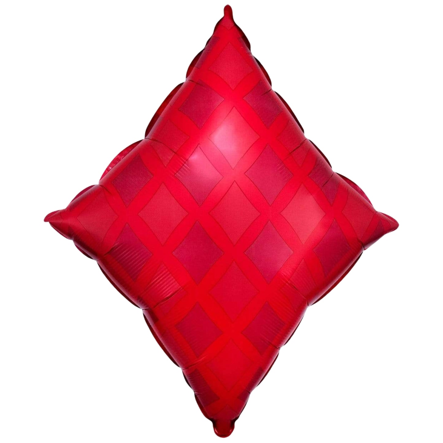 18"/ 46cm RED DIAMOND SUPERSHAPE FOIL BALLOON