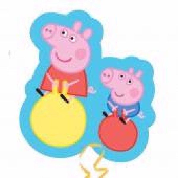21"/ 53cm PEPPA PIG SUPERSHAPE FOIL BALLOON