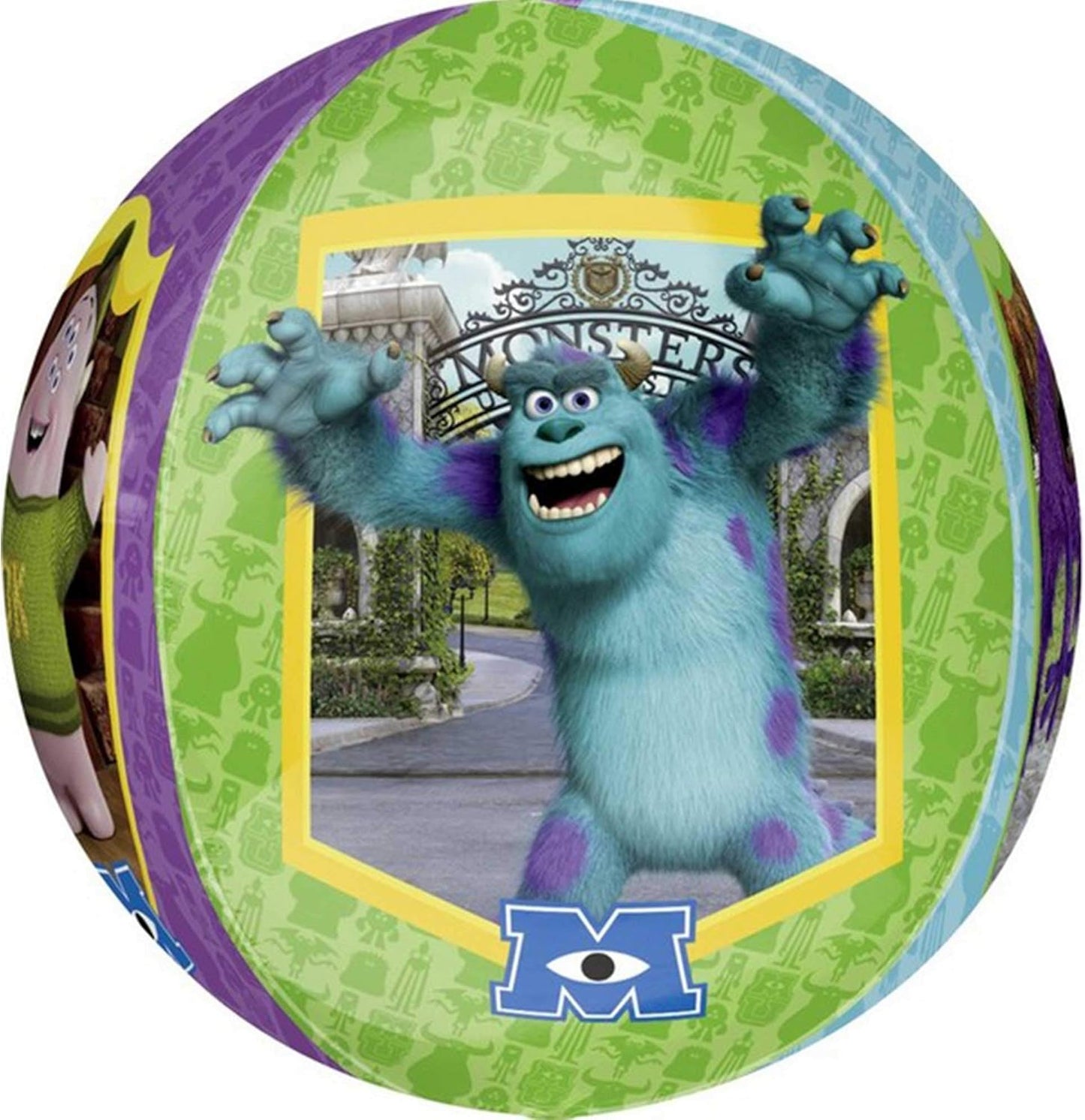 16"/ 41cm DISNEY MONSTERS UNIVERSITY ORBZ FOIL BALLOON
