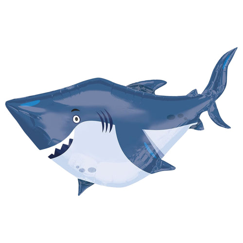 40"/ 101cm OCEAN BUDDIES SHARK SUPERSHAPE FOIL BALLOON