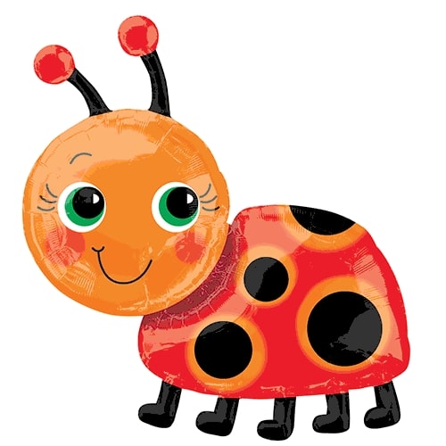 28"/ 71cm MISS LADYBUG SUPERSHAPE FOIL BALLOON