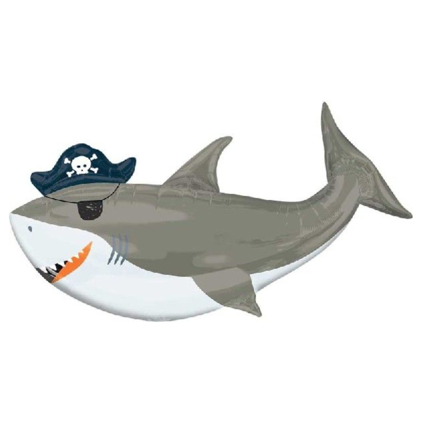41"/ 104cm AHOY PARTY SHARK SUPERSHAPE FOIL BALLOON