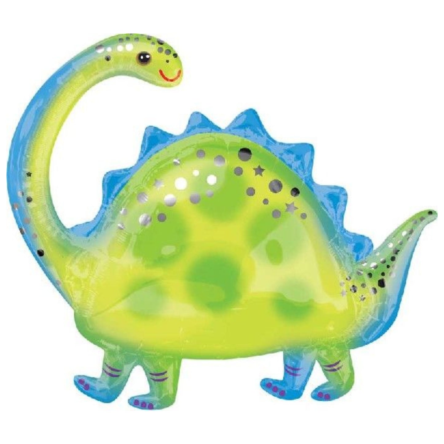 32"/ 81cm BRONTOSAURUS SUPERSHAPE FOIL BALLOON