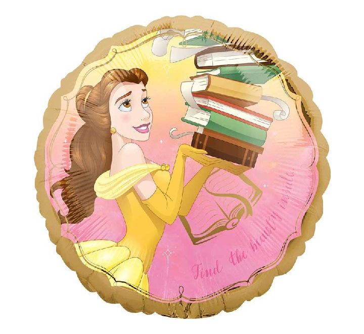 18"/ 46cm BELLE ROUND FOIL BALLOON