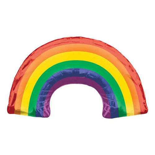 34"/ 86cm RAINBOW SUPERSHAPE FOIL BALLOON