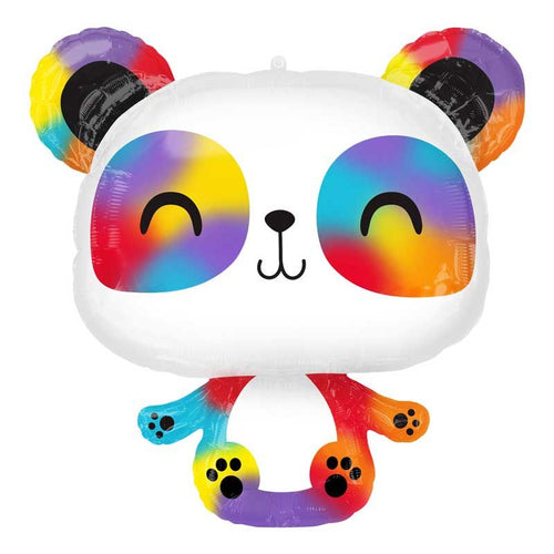 24"/ 61cm PANDA SUPERSHAPE FOIL BALLOON