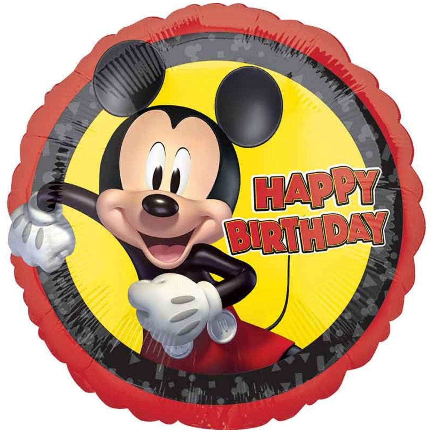 18"/ 46cm MICKEY MOUSE FOREVER BIRTHDAY FOIL BALLOON